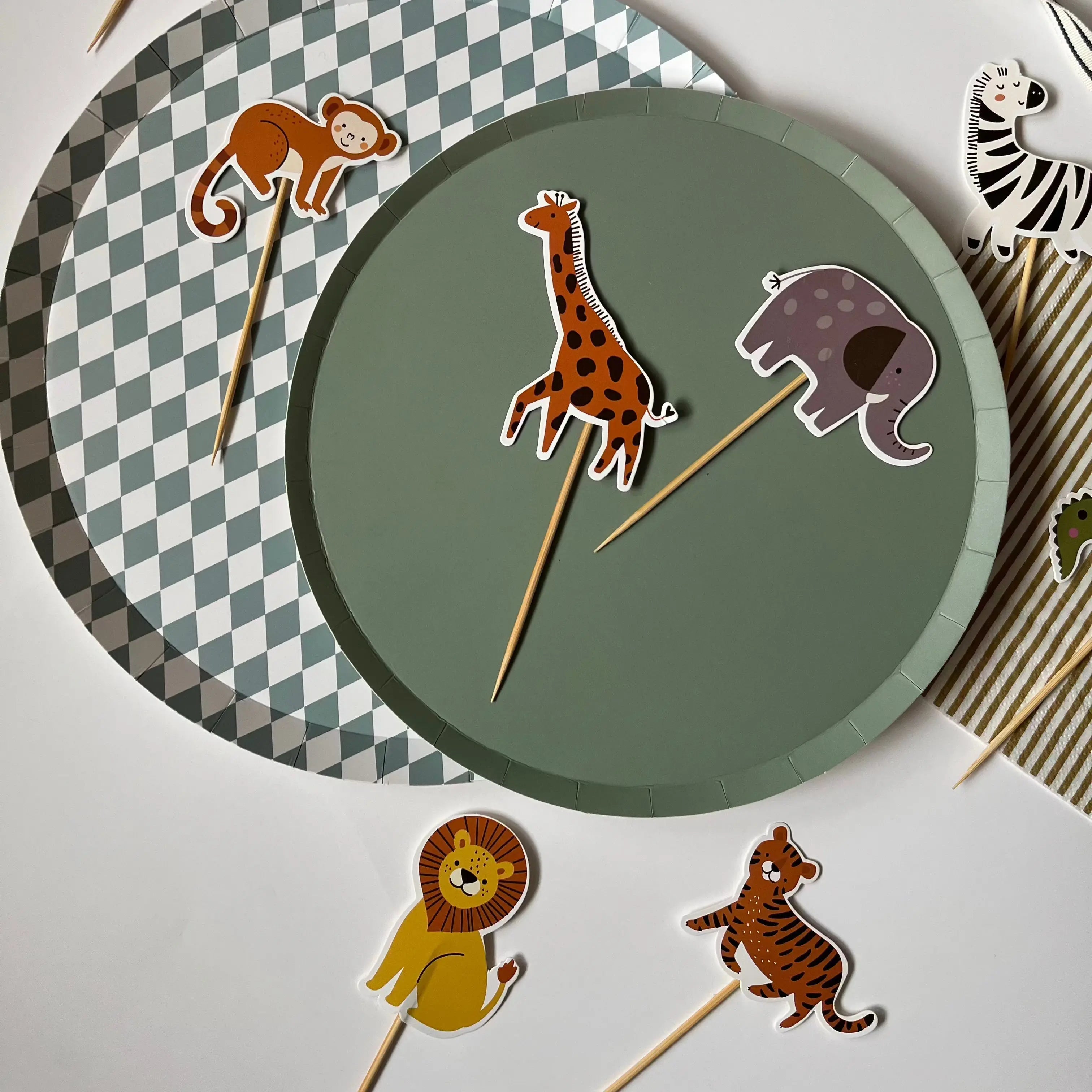 Safari Cupcake Toppers