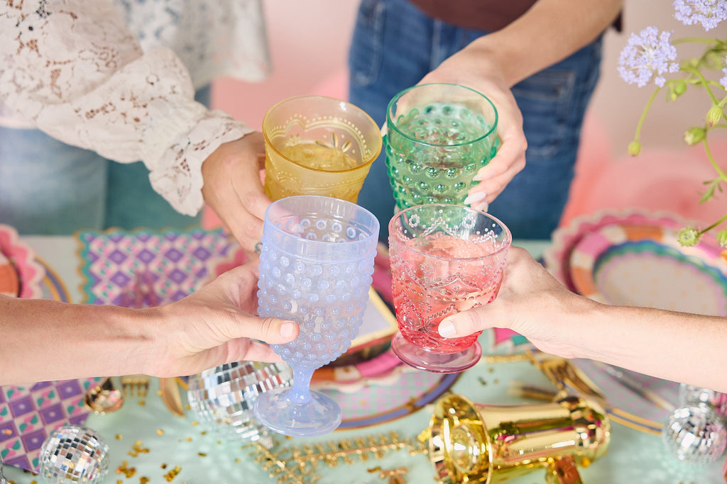 Vintage Vibes Pastel Reusable Cup Set