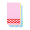 Ric Rac Rainbow Guest Napkins (16 ct)