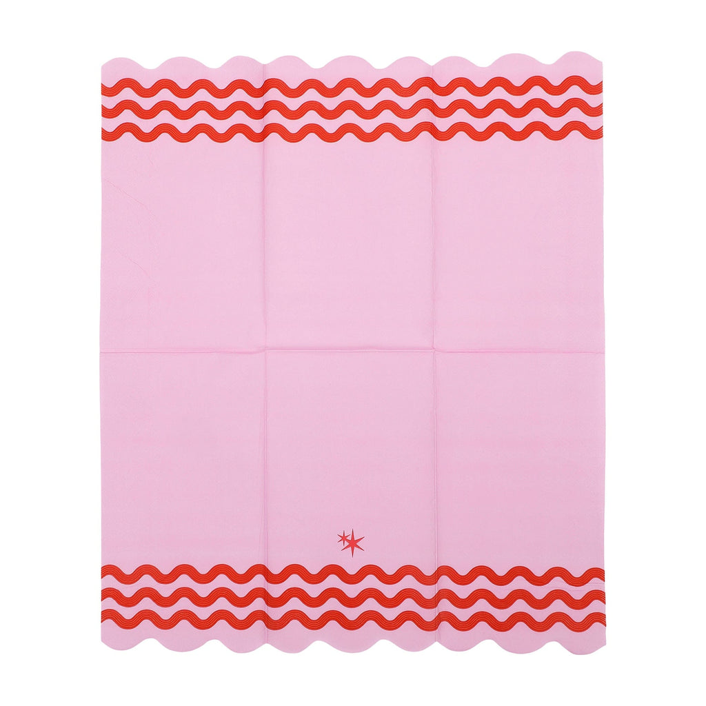 Ric Rac Rainbow Guest Napkins (16 ct)