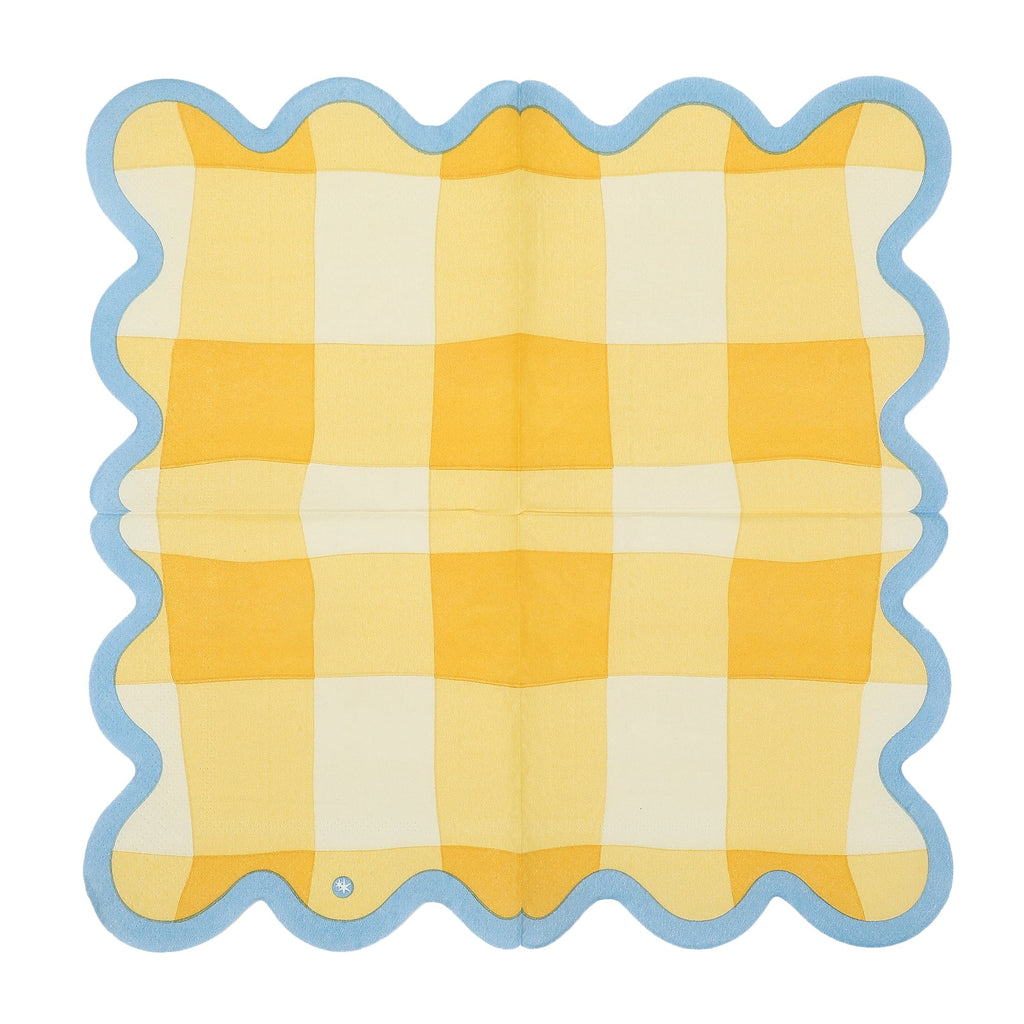 Colorwave Gingham Cocktail Napkins (20 ct)