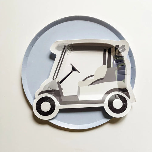 Baby Blue Paper Party Plate (12pcs)