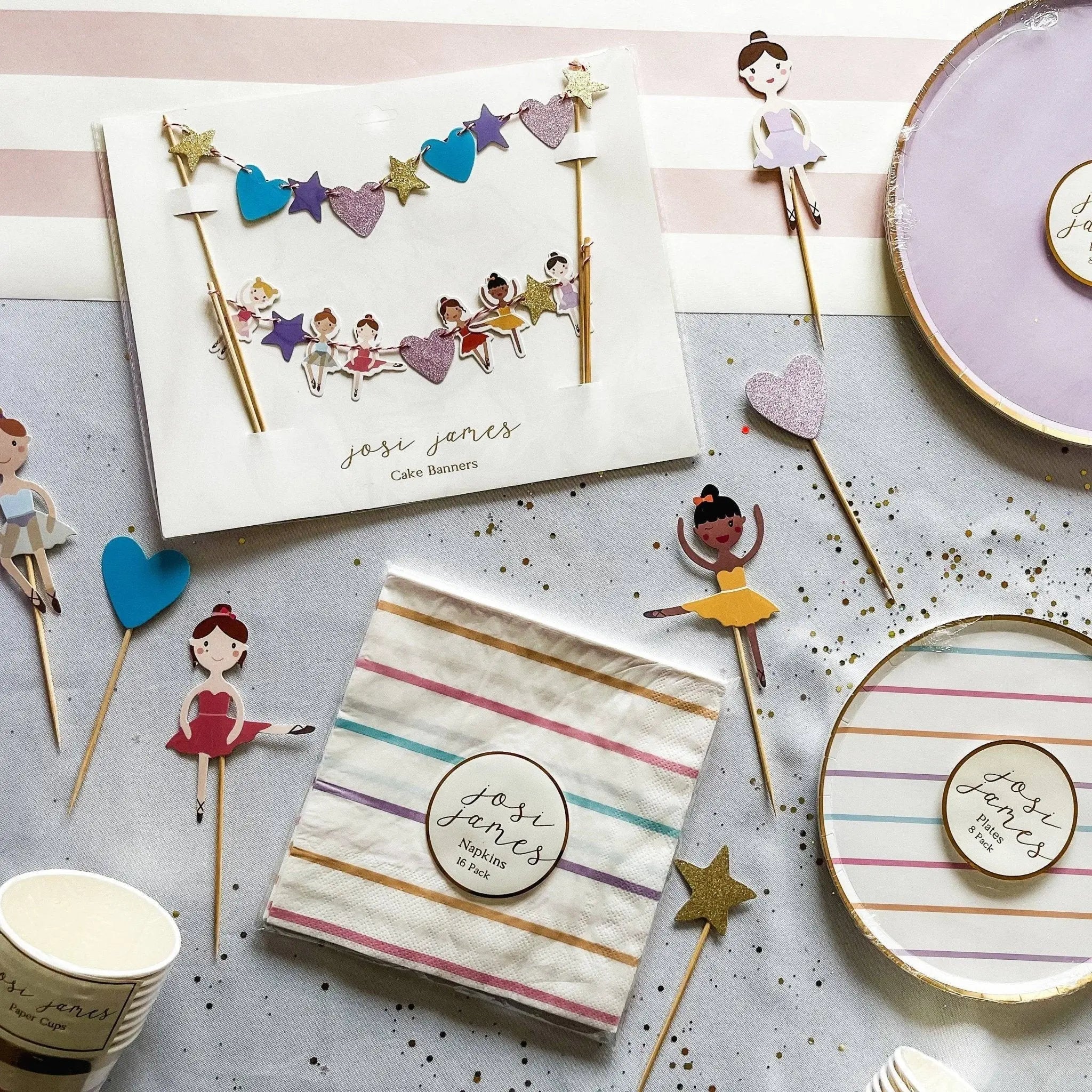 Ballet Cupcake Toppers (8pcs)