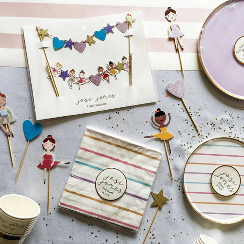 Ballet Cupcake Toppers (8pcs)