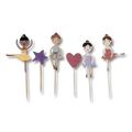 Ballet Cupcake Toppers (8pcs)