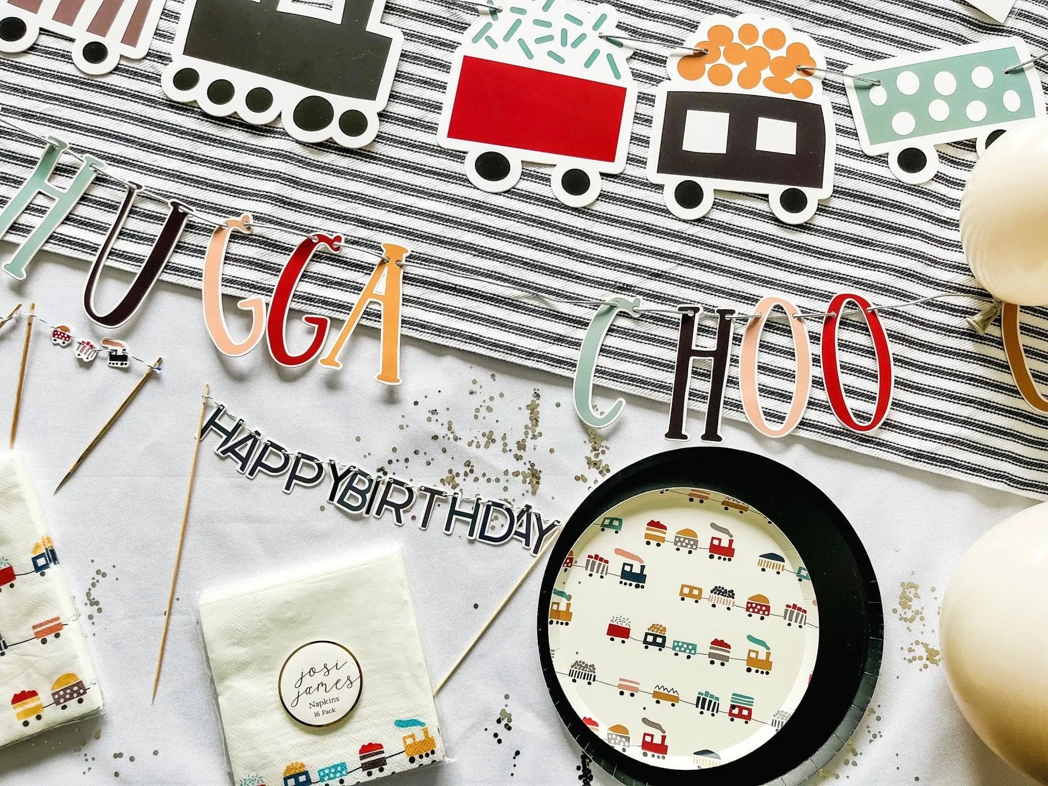 Black Paper Party Plate (8pcs)