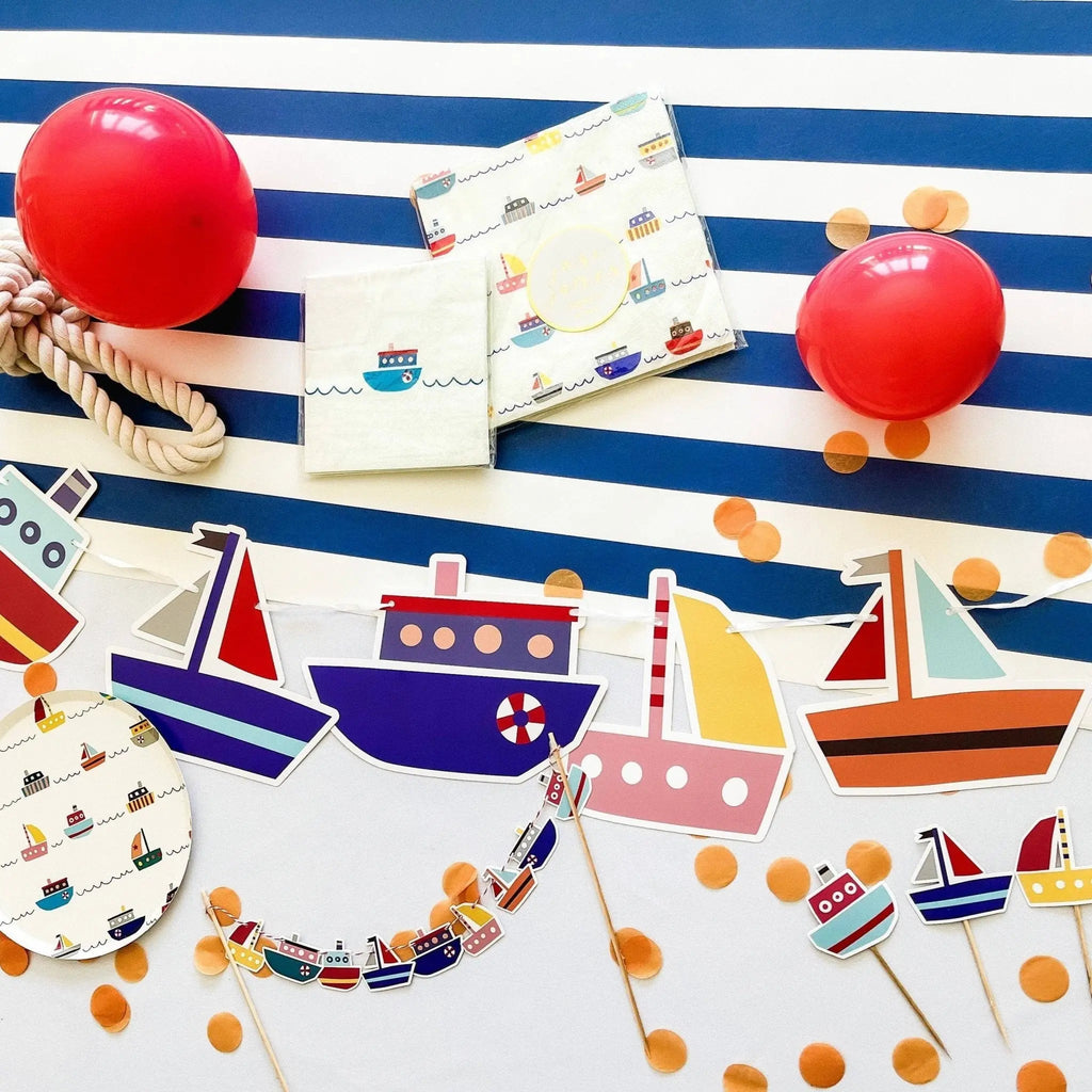 Boat Cupcake Toppers (8pcs)