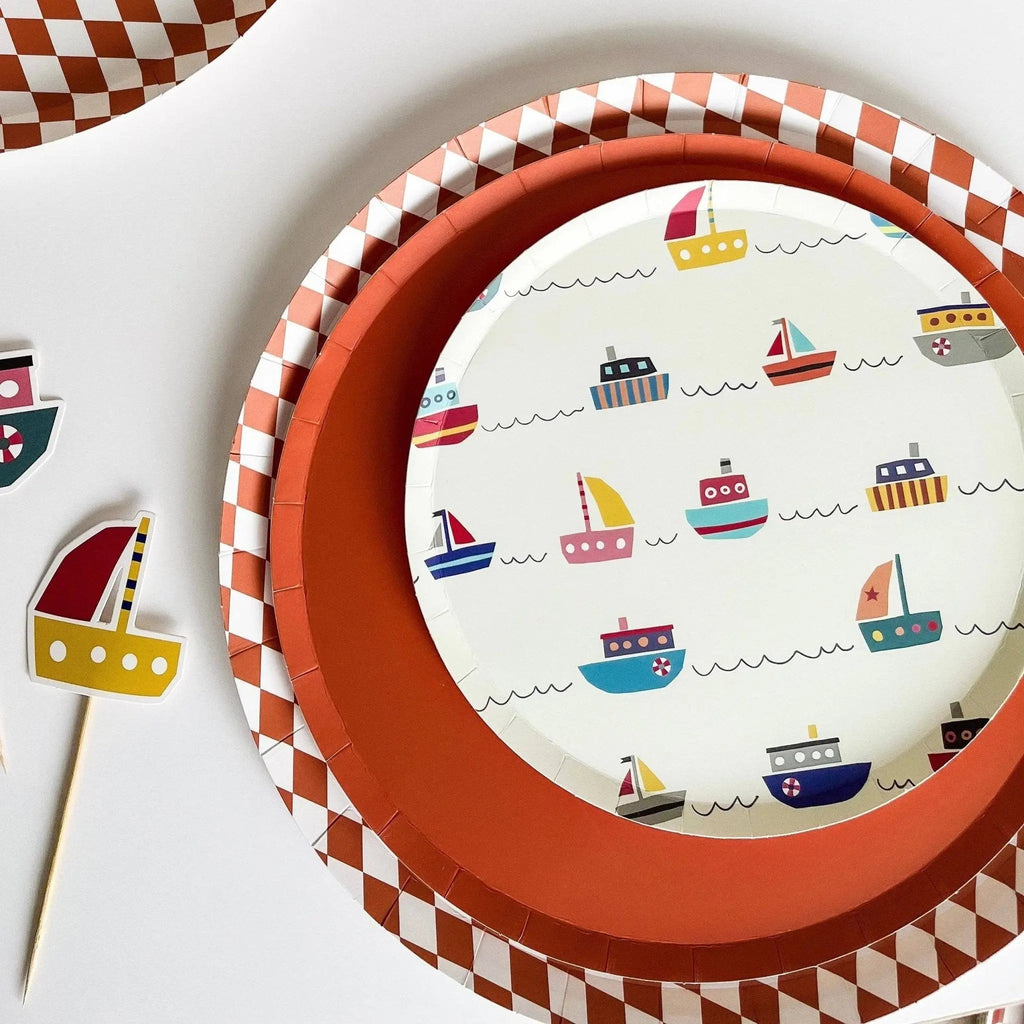 Boat Cupcake Toppers (8pcs)