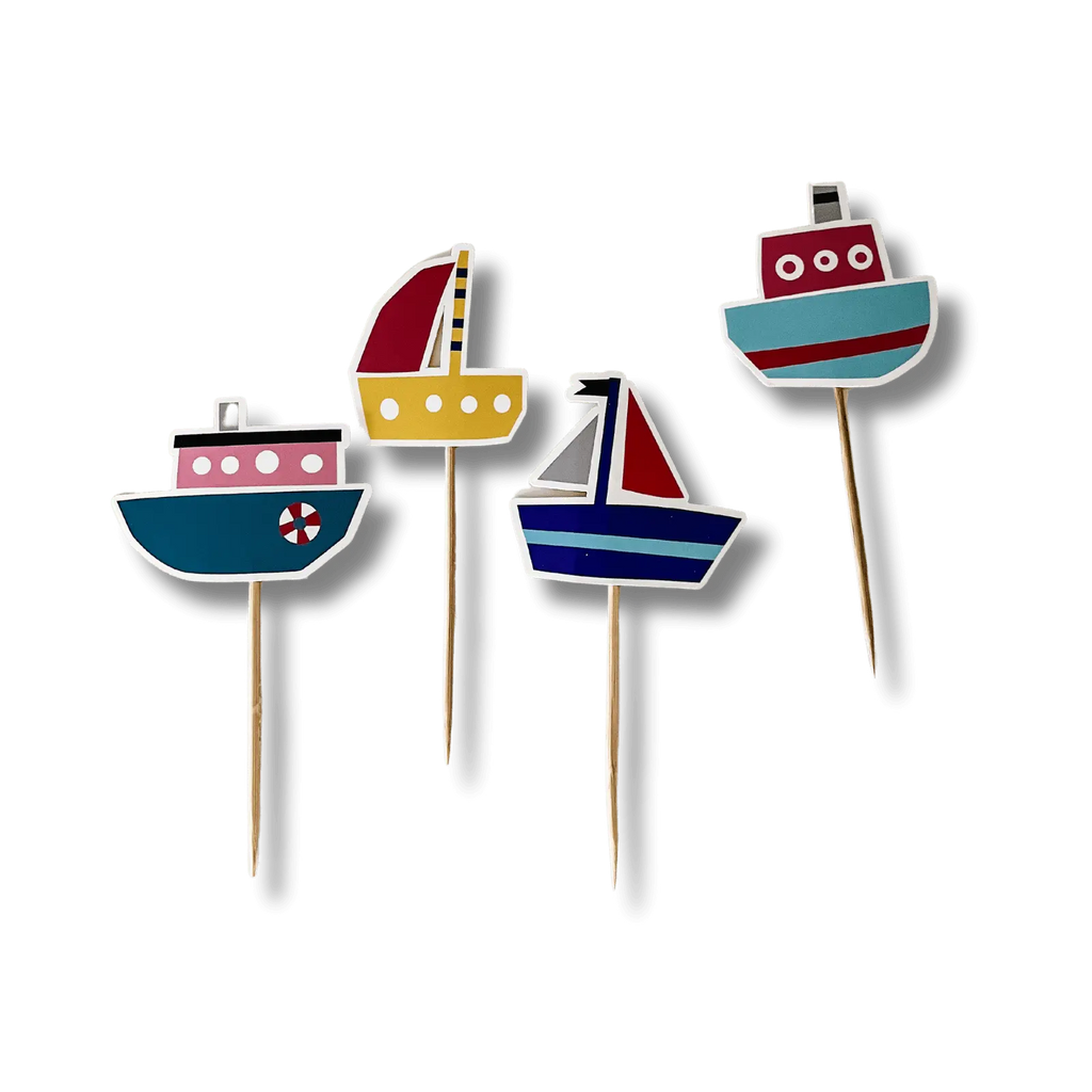 Boat Cupcake Toppers (8pcs)