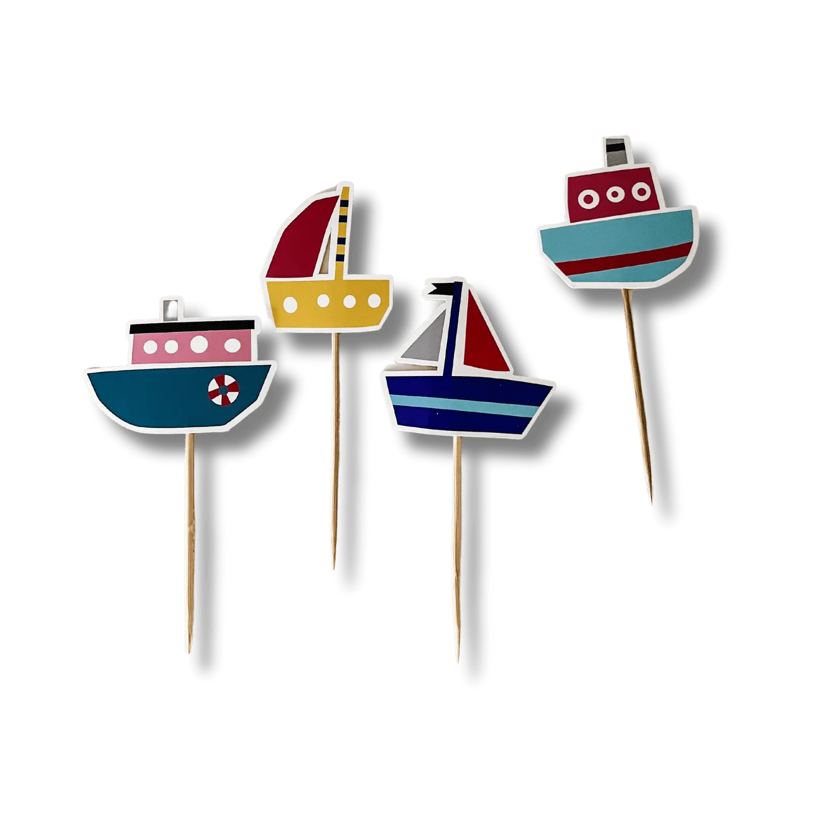 Boat Cupcake Toppers (8pcs)