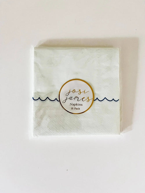 Boat Small Disposable Paper Napkins (16pcs)