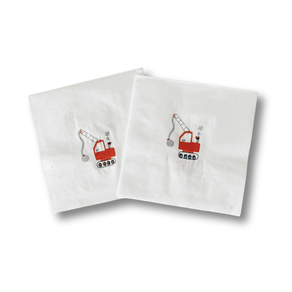 Construction Builder Beverage Napkins (16pcs)