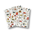 Car Large Birthday Party Paper Napkins (16pcs)