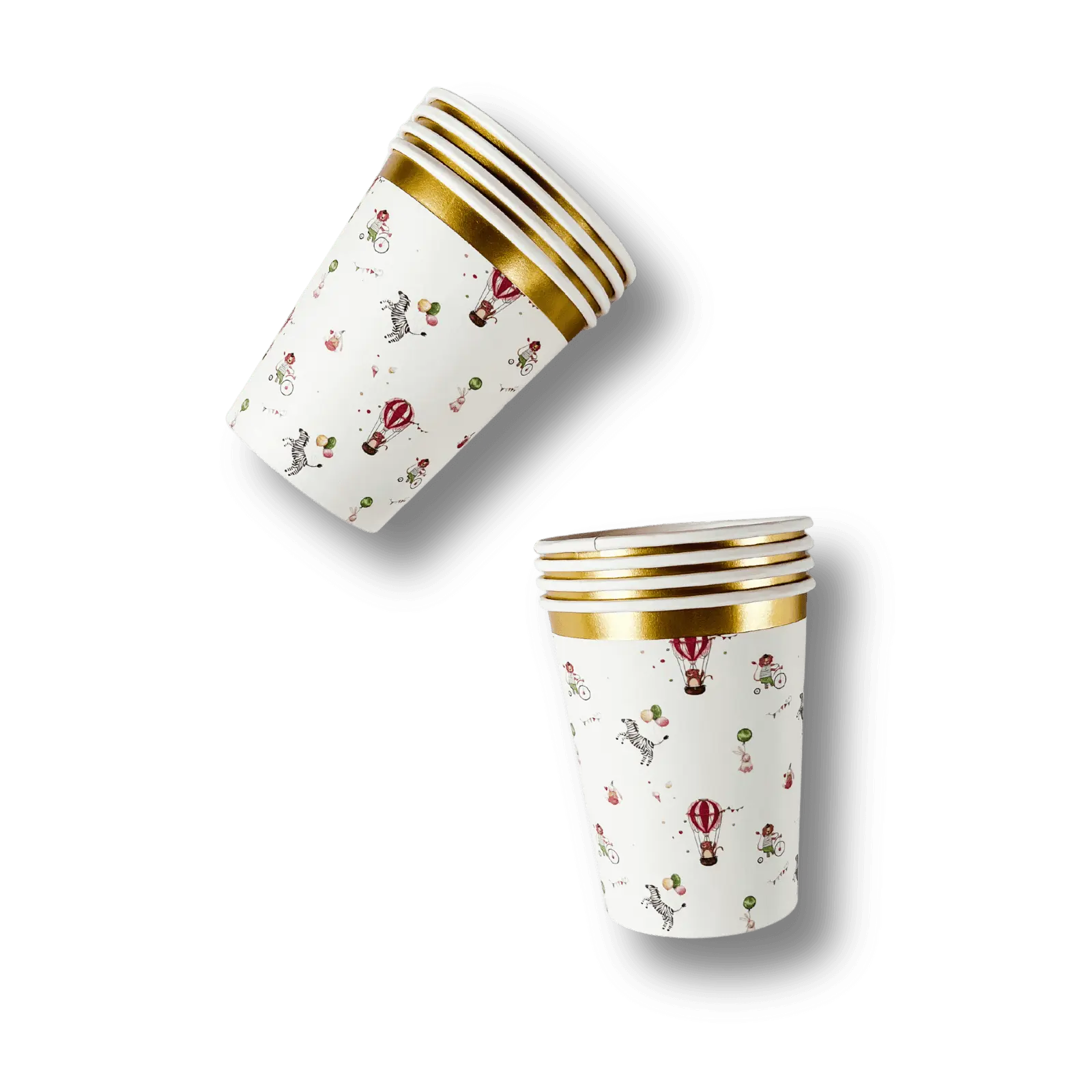 Carnival Cups – 9oz Circus Party Paper Cups (8pcs)