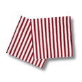 Classic Stripe Red Large Disposable Paper Napkins (16pcs)