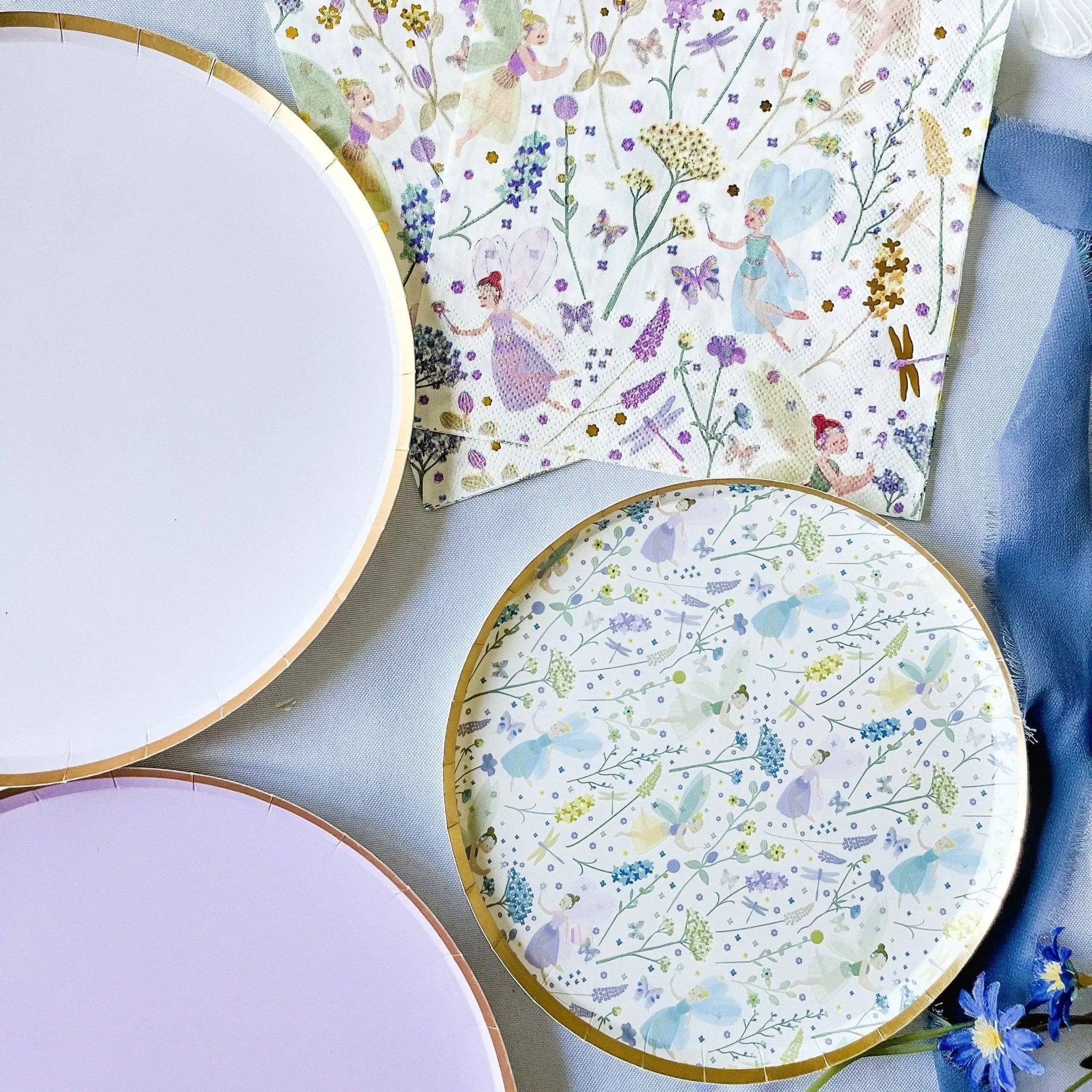 Fairy Dessert Plate (8pcs)