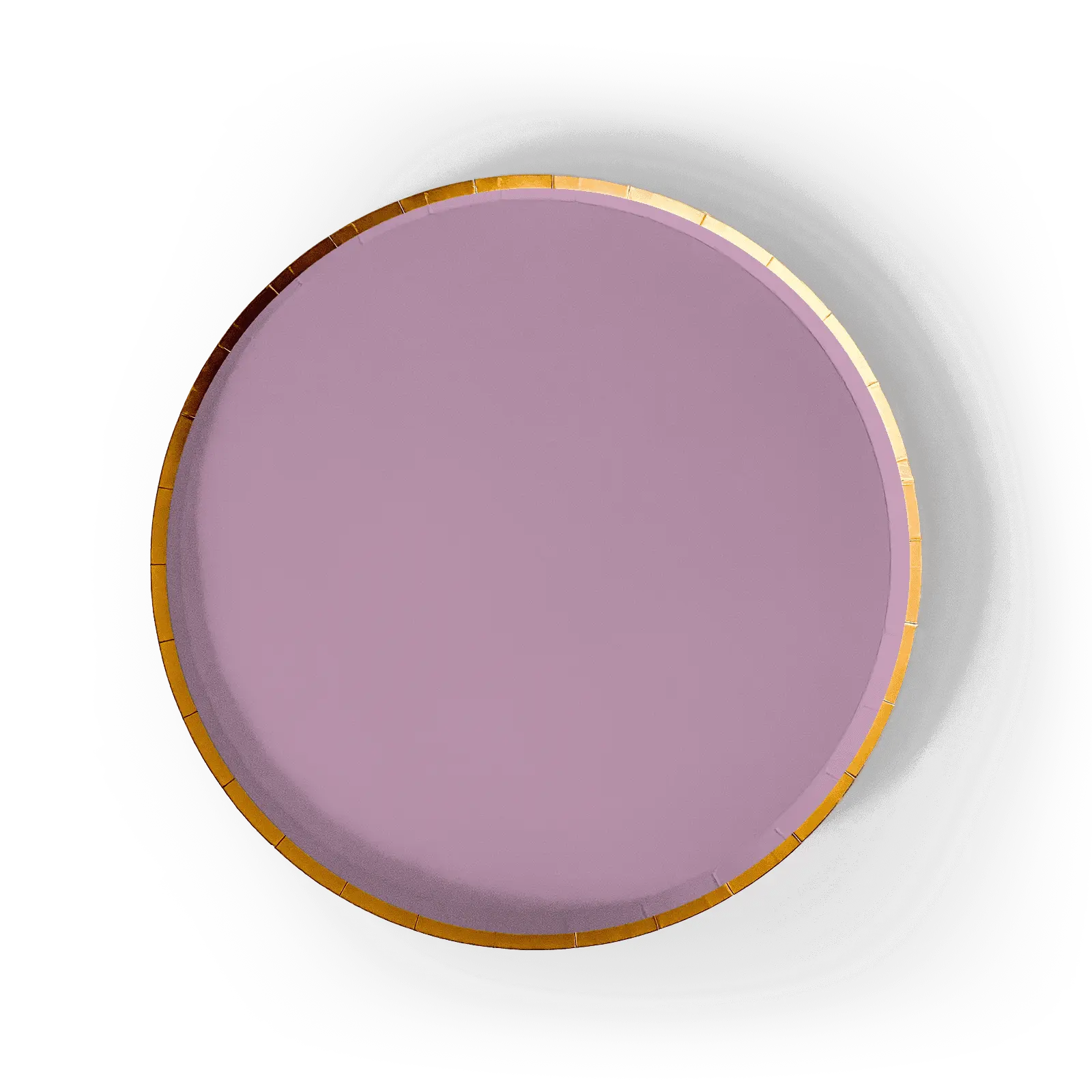 Gold Pink Paper Plate (8pcs)