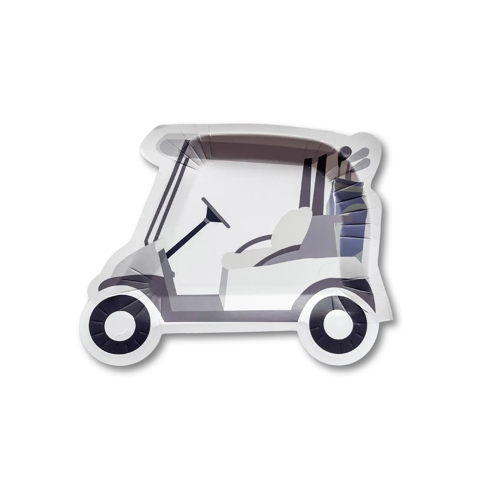 Golf Cart Paper Party Plates