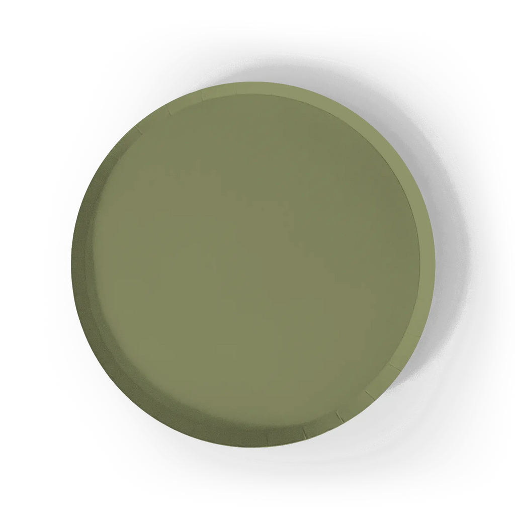 Green Paper Party Plate (12pcs)