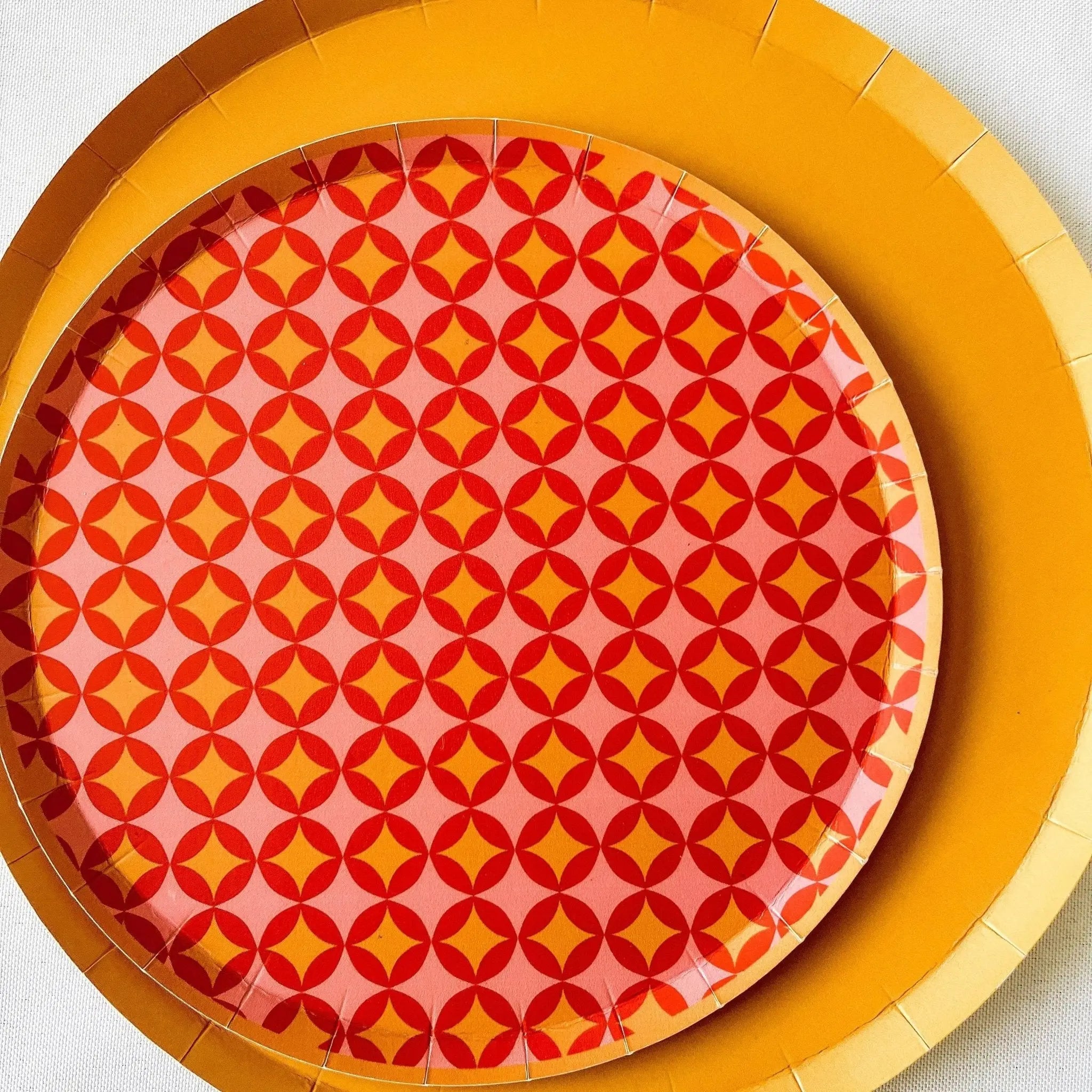 Groovy Dessert Plate (8pcs)
