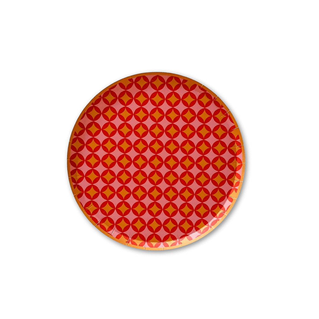 Groovy Dessert Plate (8pcs)