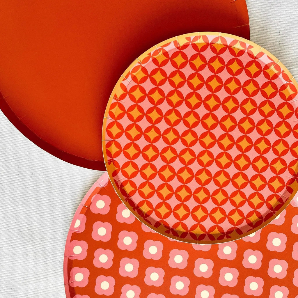 Groovy Party Plate (8pcs)