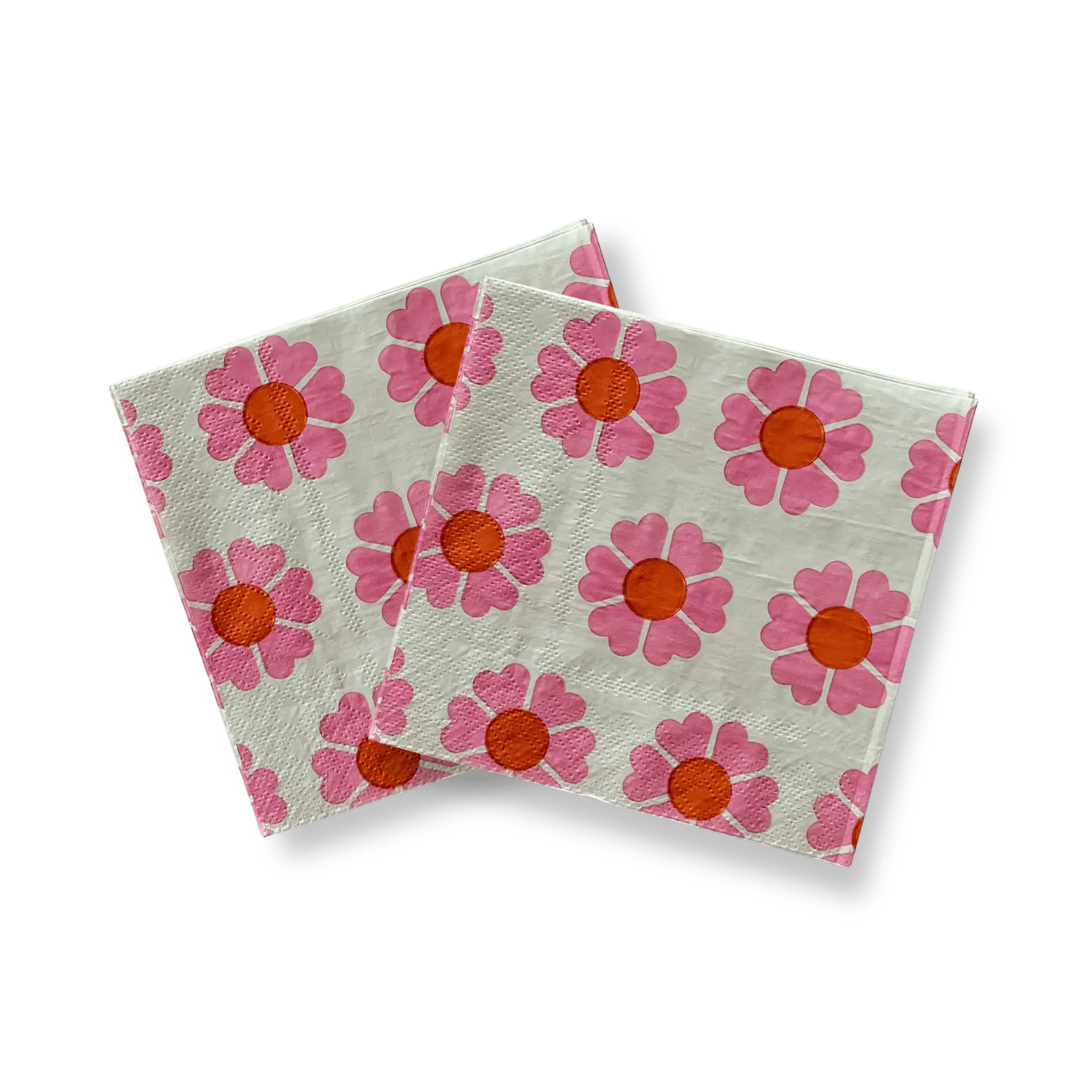 Vintage Flower Small Disposable Paper Napkins (16pcs)
