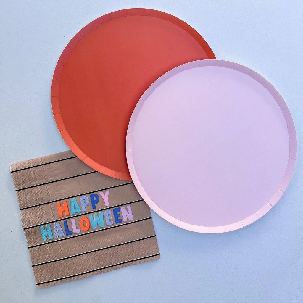 Large Striped Halloween Paper Napkins (16pcs)