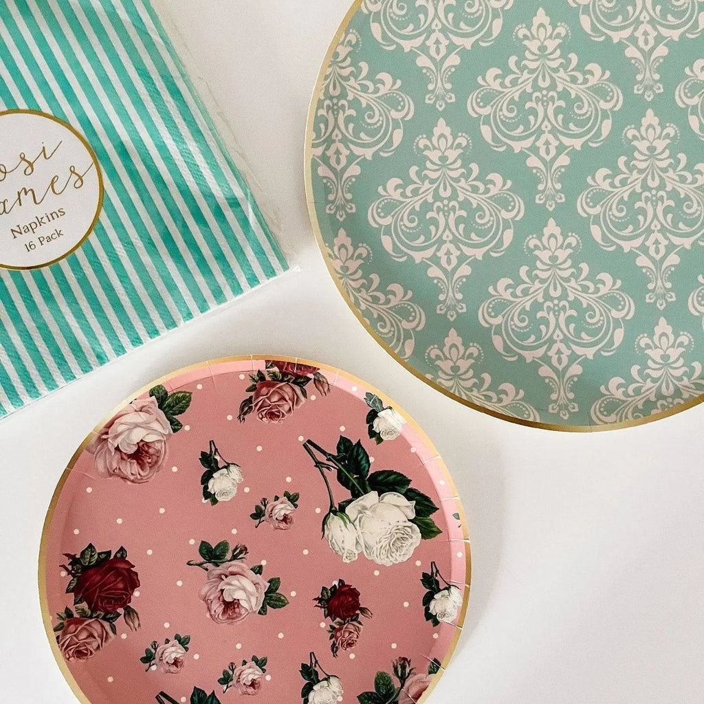 Patisserie Paper Party Plate (8pcs)