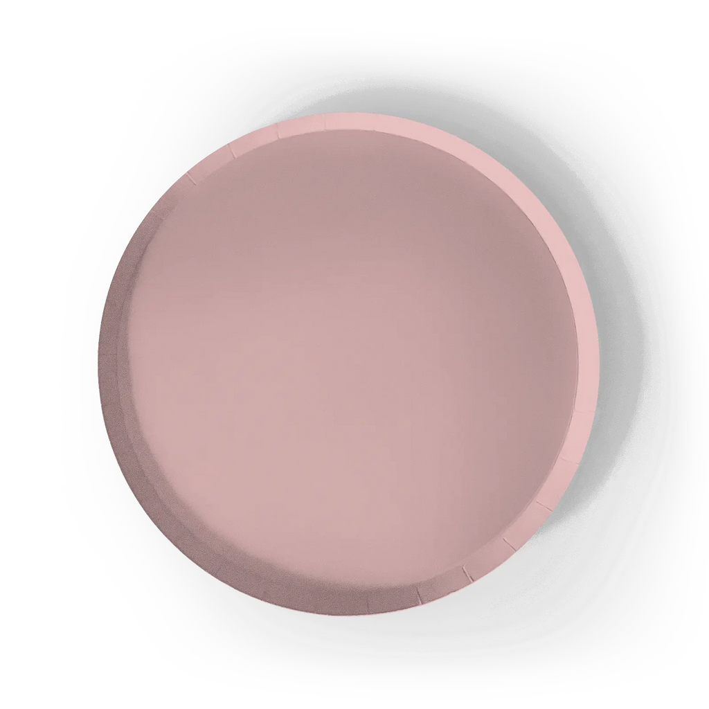 Pink Paper Party Plate (8pcs)