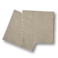 Pinstripe Gold Matte Large Disposable Paper Napkins (16pcs)