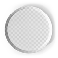 Premium Checkered Light Gray Plate (8pcs)