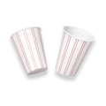 Red Farmhouse Striped Cup