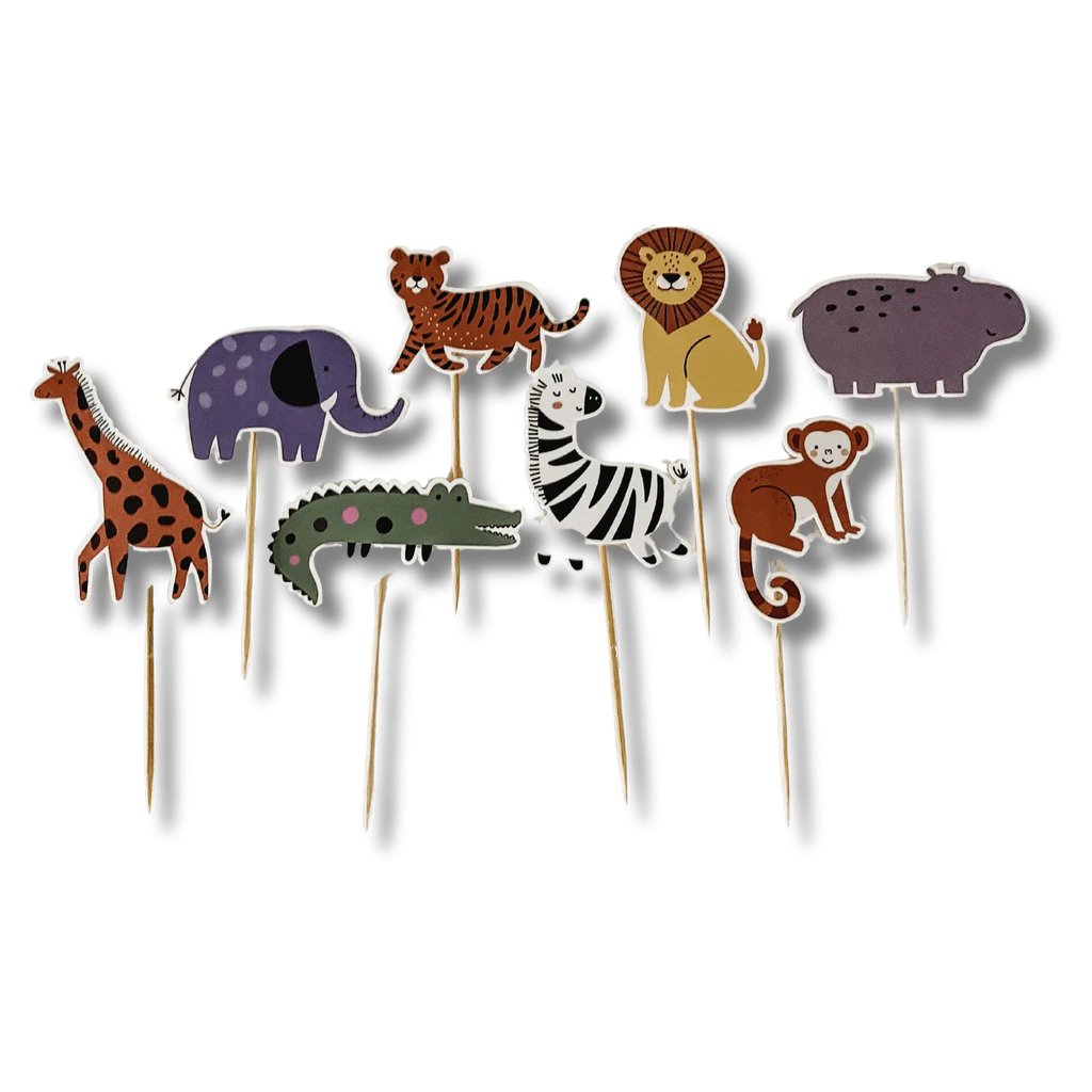 Safari Cupcake Toppers