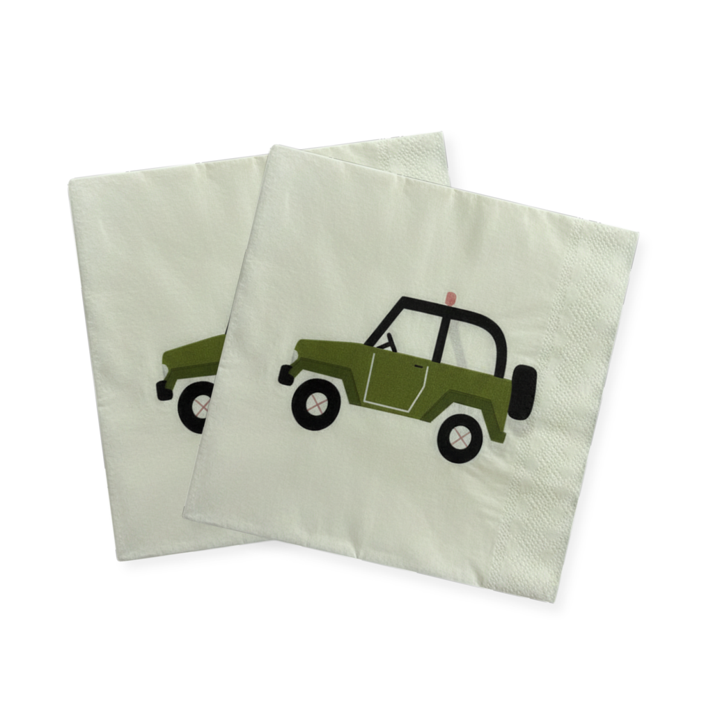 Safari Large Disposable Paper Napkins (16pcs)