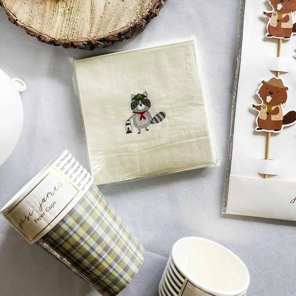 Scout Small Disposable Paper Napkins (16pcs)