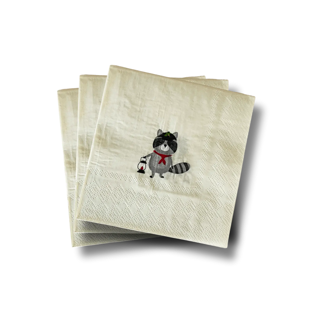 Scout Small Disposable Paper Napkins (16pcs)