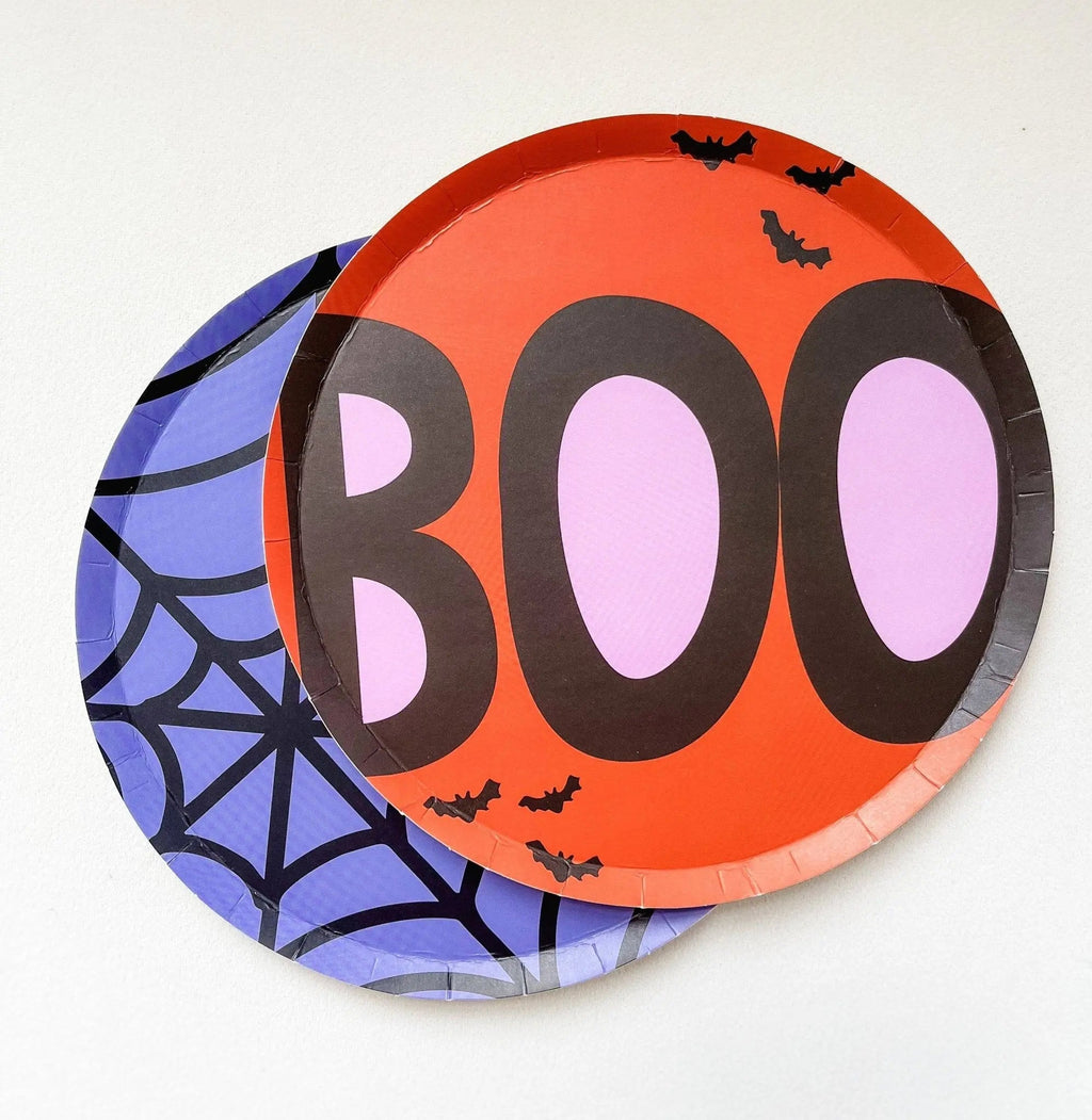Small Spider Web Dessert Plate (8pcs)