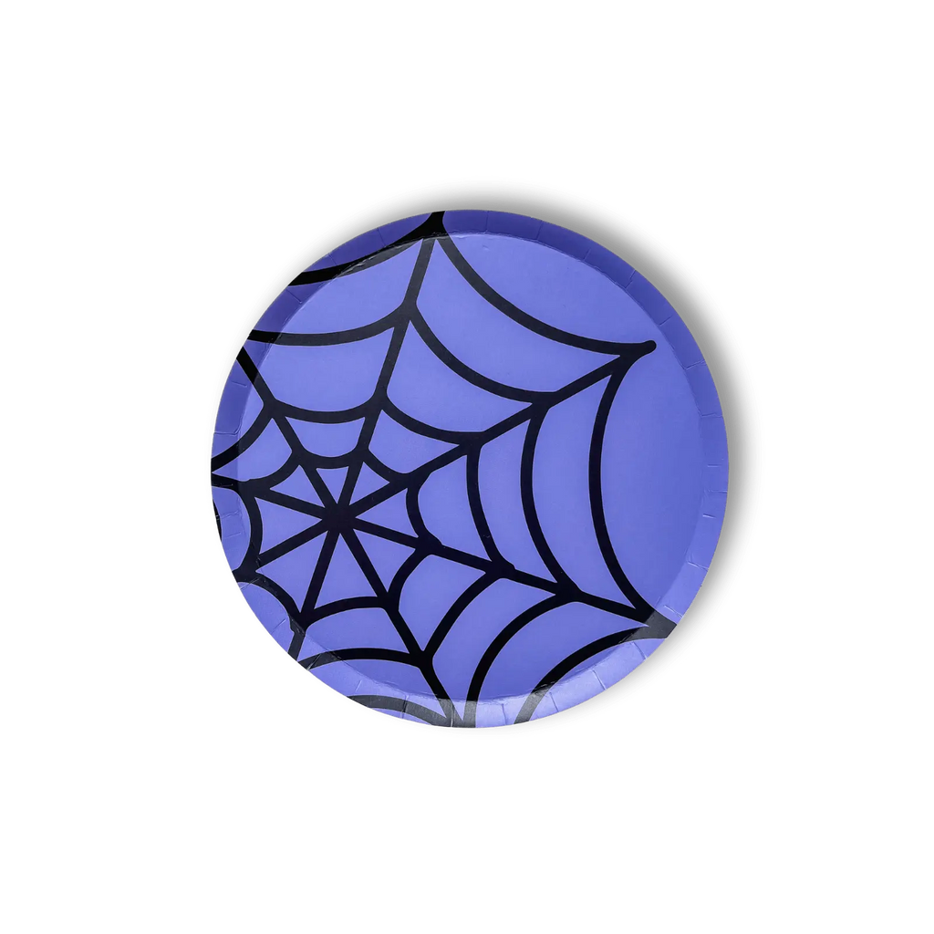 Small Spider Web Dessert Plate (8pcs)