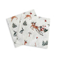 Sparkling Santa Dinner Napkins (24pcs)