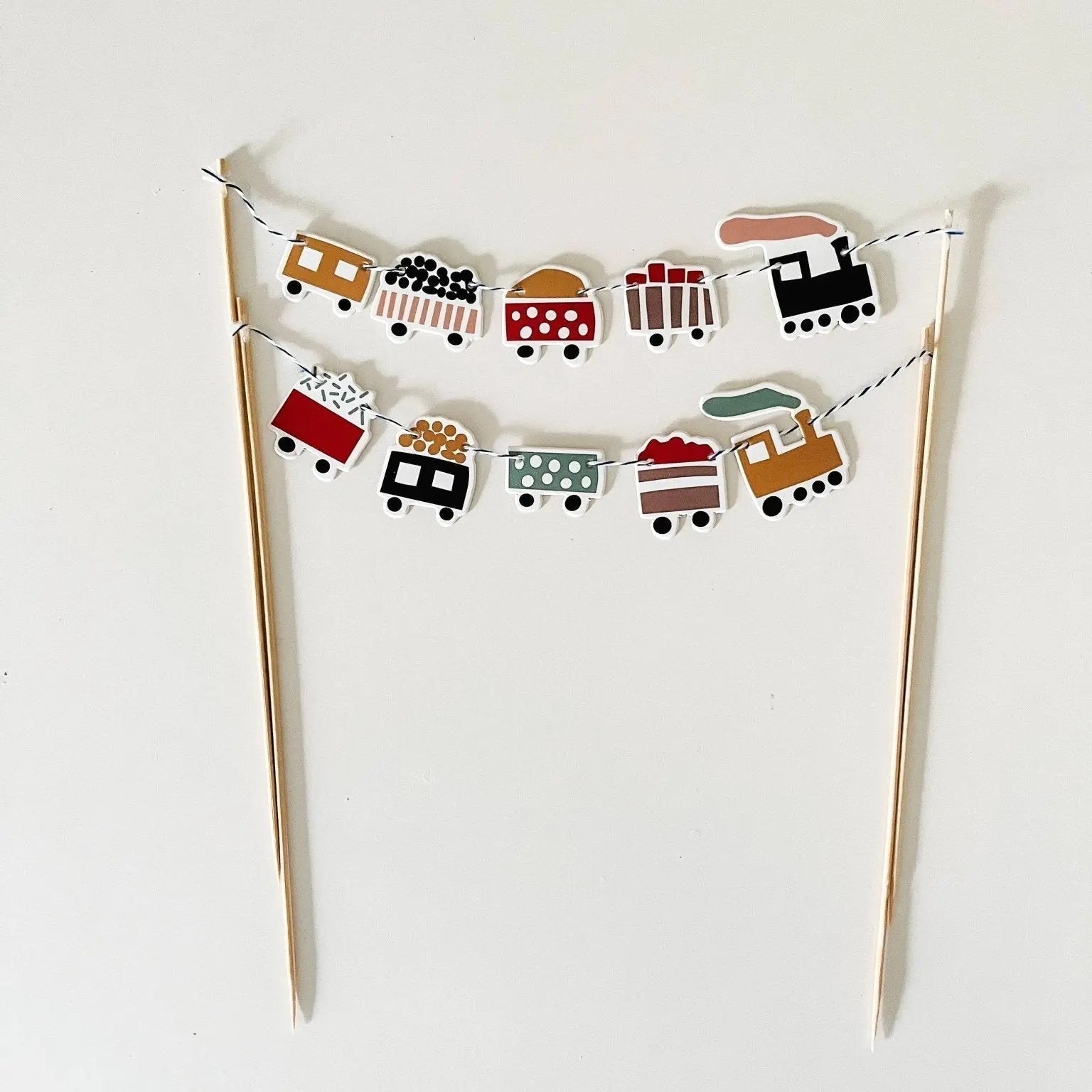Train Cake Banner