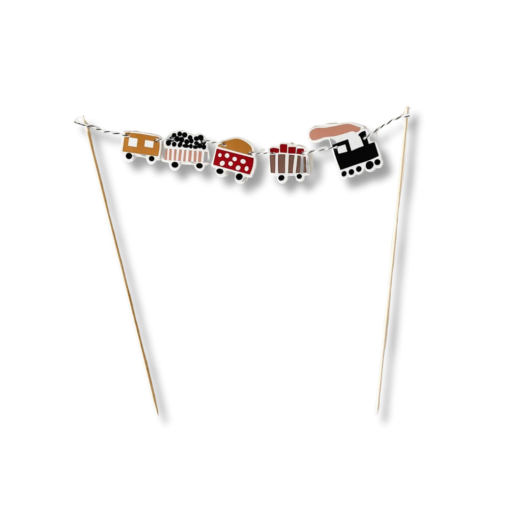 Train Cake Banner